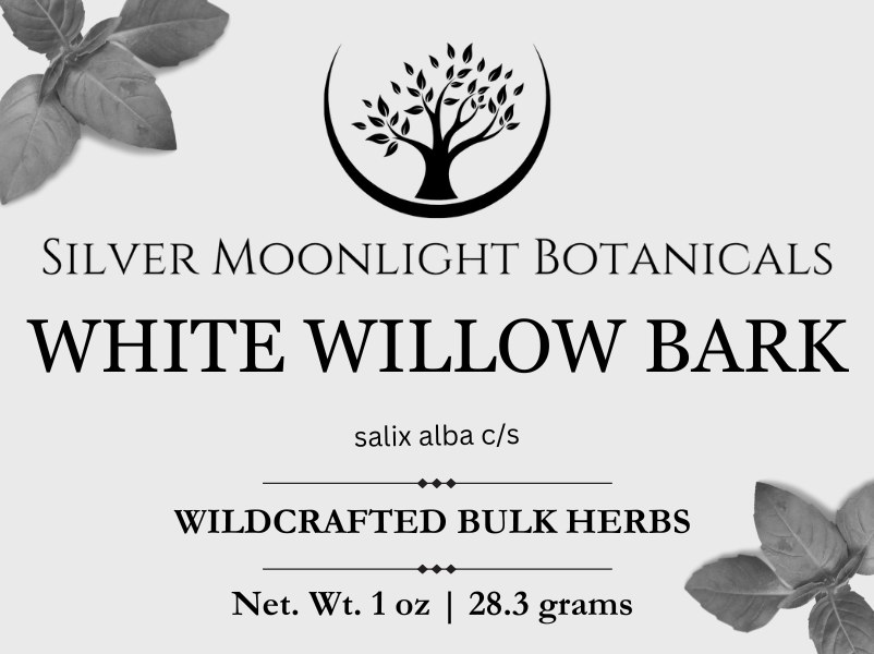 White Willow Bark | Wildcrafted White Willow Bark | Salix alba