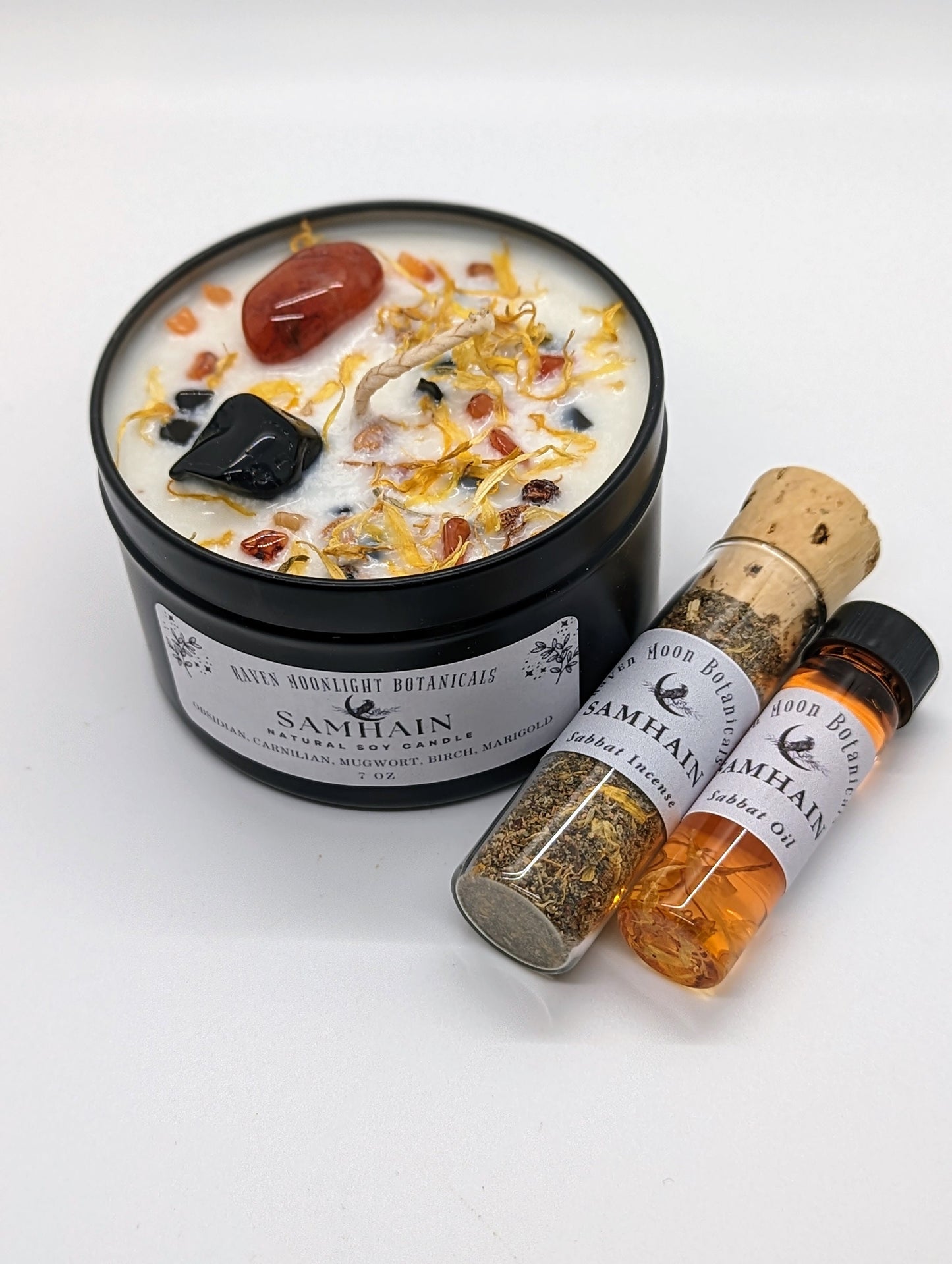 Samhain Sabbat Kit | Samhain Soy Candle | Samhain Oil | Samhain Incense