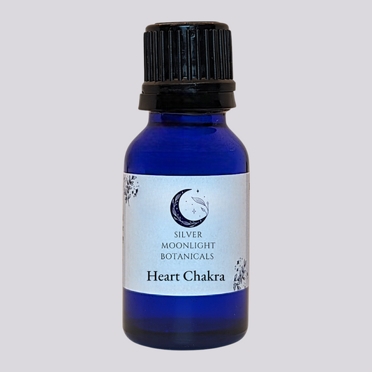 Heart Chakra Oil | Chakra Essential Oil Blend | Heart Chakra Ritual Oil