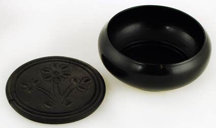 Incense Pot with Coaster 3"