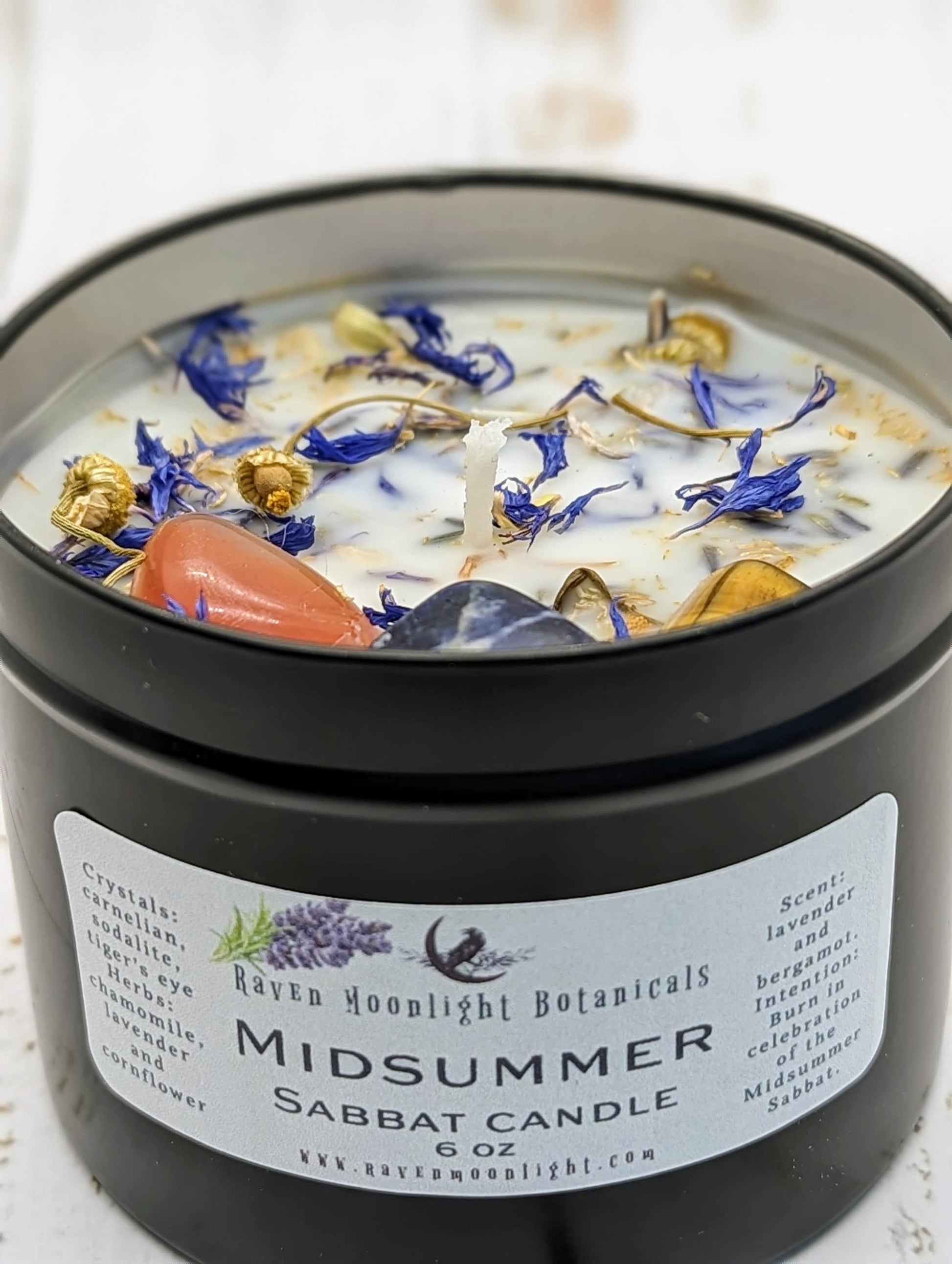 Summer Solstice Candle / Midsummer Sabbat Candle / Litha Candle