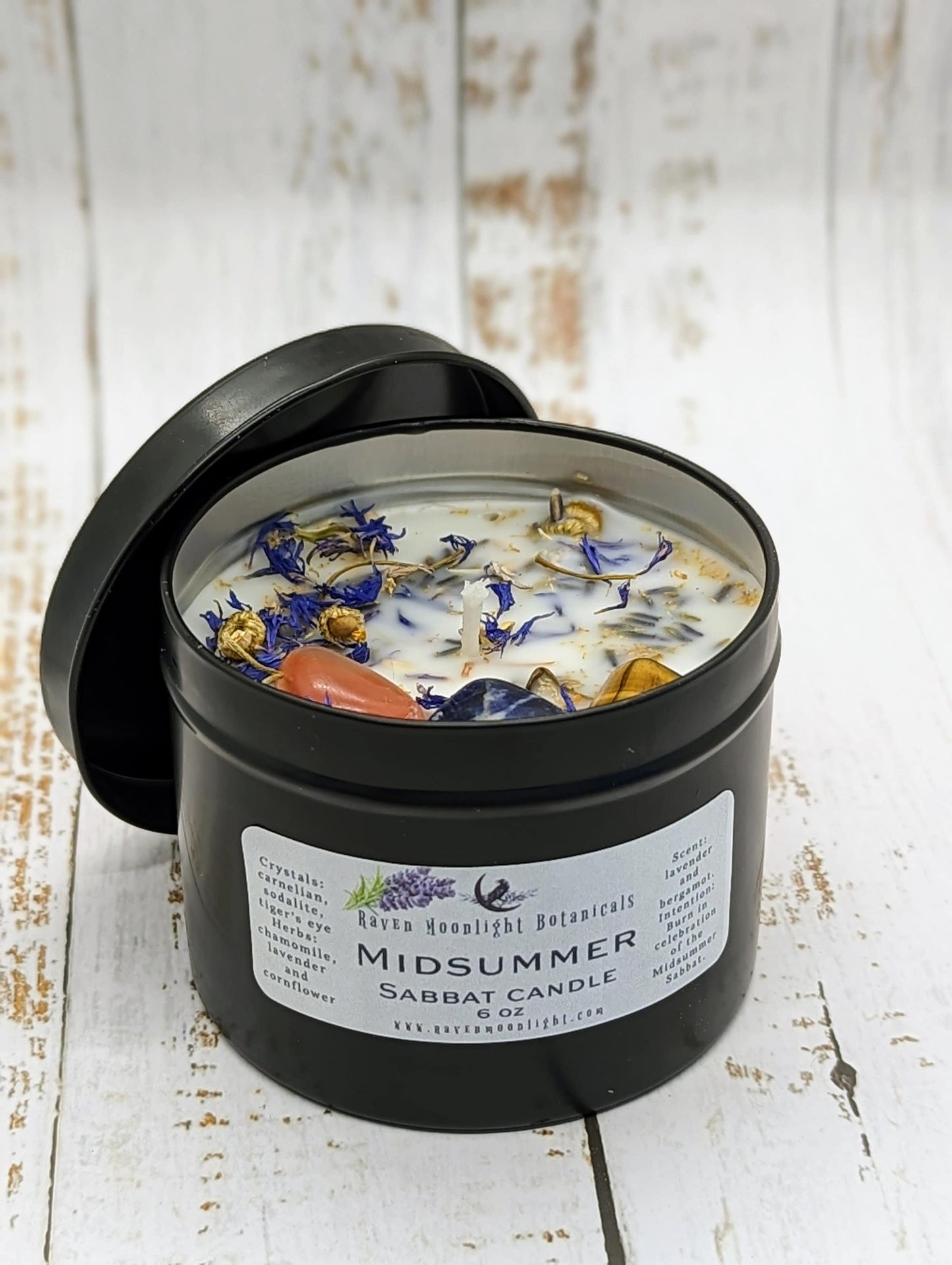 Summer Solstice Candle / Midsummer Sabbat Candle / Litha Candle