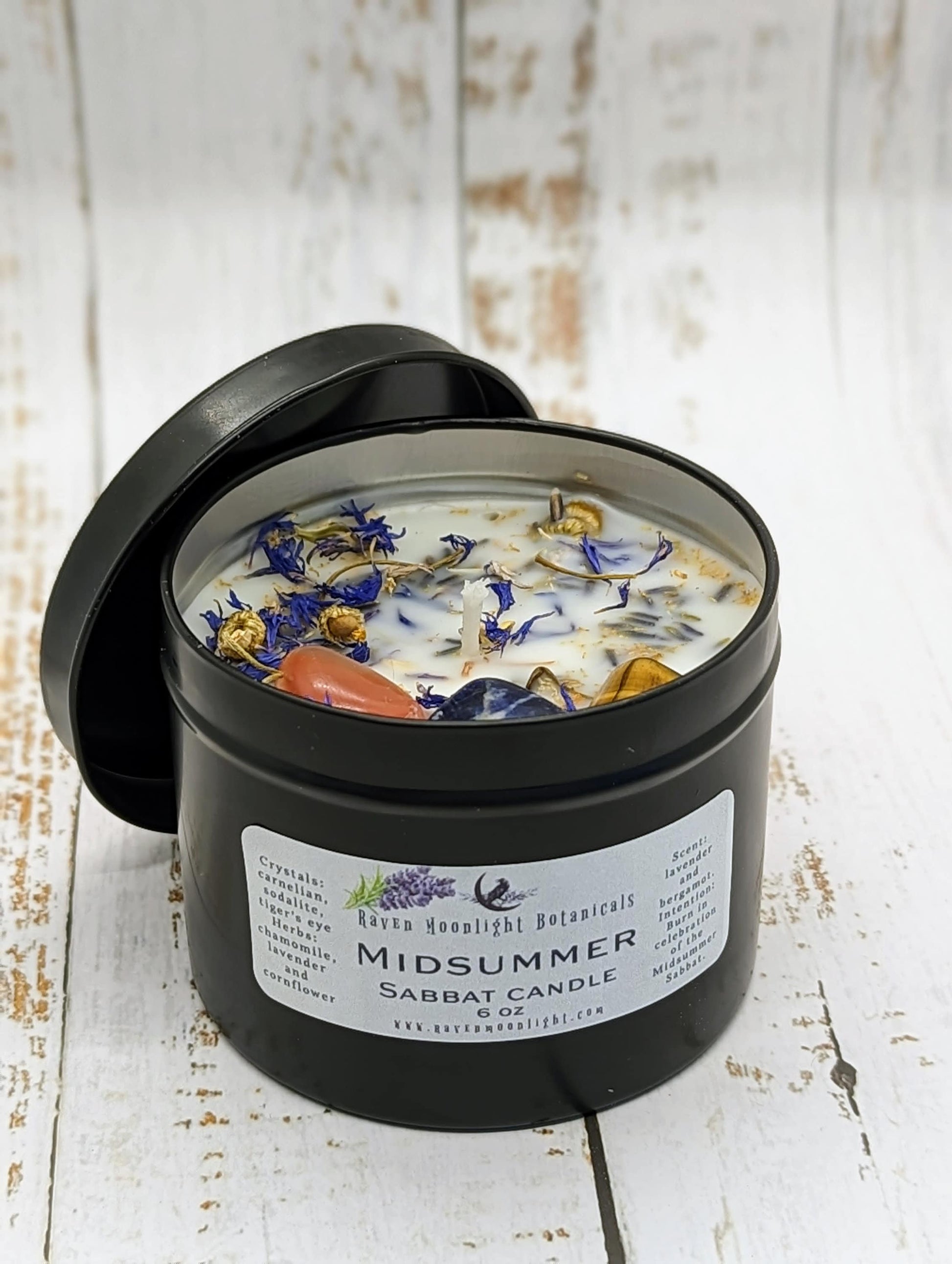 Summer Solstice Candle / Midsummer Sabbat Candle / Litha Candle